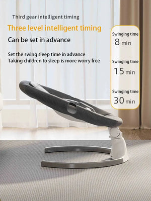 Movebaby™ Elektrische Baby Schommelstoel – Met Afstandsbediening en Muziekfunctie – Tot 15KG Movebaby