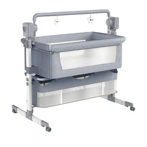 Movebaby™ Schommelbed met Klamboe | Wieg & Speelbed voor Pasgeborenen Movebaby