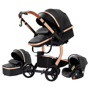 Movebaby™ 518 Kinderwagen 3-in-1 | Lichtgewicht Vierwielige Kinderwagen voor Pasgeborenen Movebaby