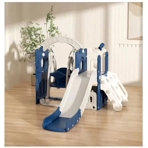 Movebaby™ Glij- & Klimspeelgoed | Binnen & Buiten Babyglijbaan met Schommel Movebaby