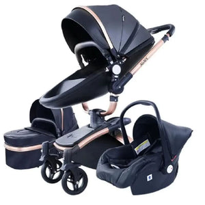 Movebaby™ HR-T Kinderwagen 3-in-1 | Vierwielige Kinderwagen voor Baby’s Movebaby