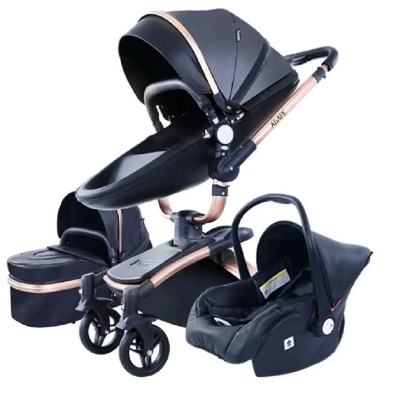 Movebaby™ HR-T Kinderwagen 3-in-1 | Vierwielige Kinderwagen voor Baby’s Movebaby