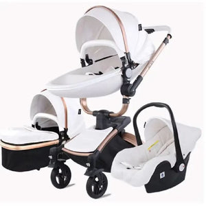 Movebaby™ HR-T Kinderwagen 3-in-1 | Vierwielige Kinderwagen voor Baby’s Movebaby