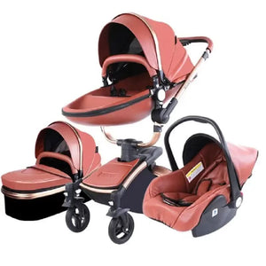 Movebaby™ HR-T Kinderwagen 3-in-1 | Vierwielige Kinderwagen voor Baby’s Movebaby