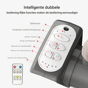 Movebaby™ Schommelbed met Klamboe | Wieg & Speelbed voor Pasgeborenen Movebaby