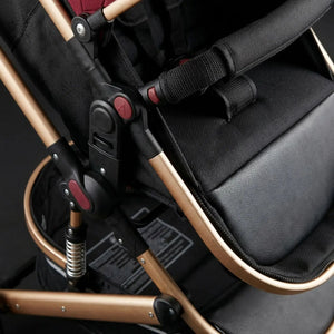 Movebaby™ 3-in-1 Kinderwagen met Autostoel – Luxe & Verstelbaar | Inclusief 9 Accessoires Movebaby