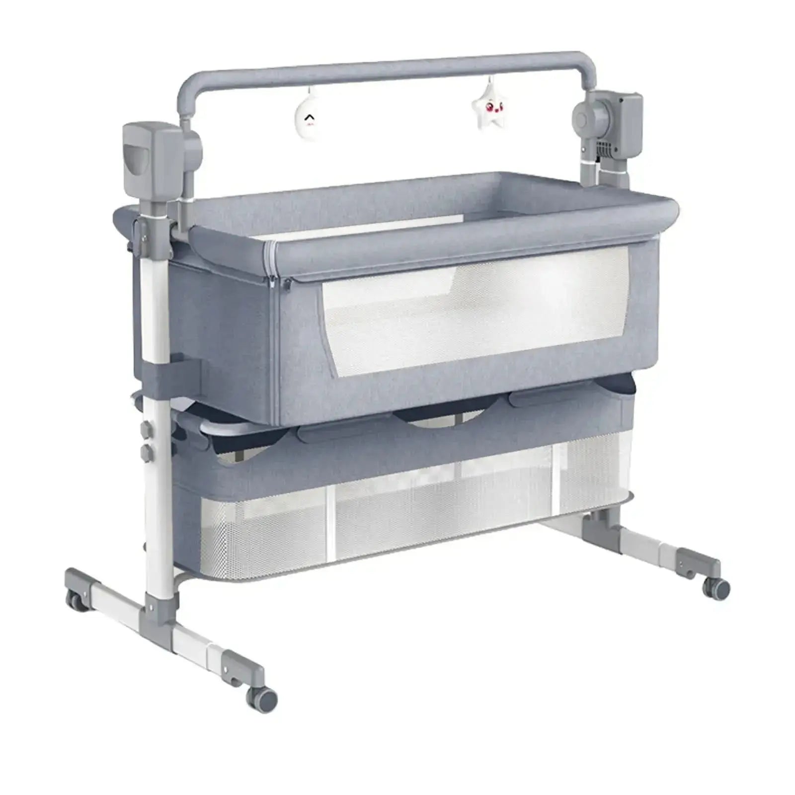 Movebaby™ Schommelbed met Klamboe | Wieg & Speelbed voor Pasgeborenen Movebaby