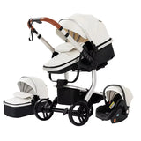 Movebaby™ 518 Kinderwagen 3-in-1 | Lichtgewicht Vierwielige Kinderwagen voor Pasgeborenen Movebaby